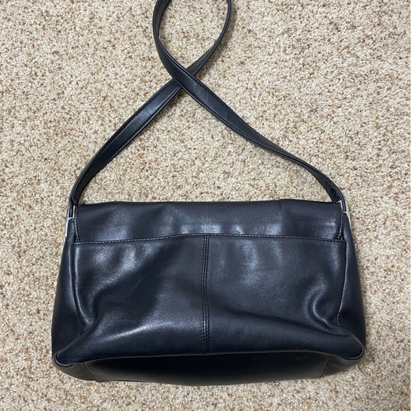 Crazy Horse by Liz Claiborne Genuine Leather Shoulder Bag. - Picture 12 of 14